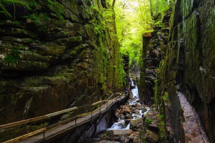 Lost River Gorge og White Mountains dagstur