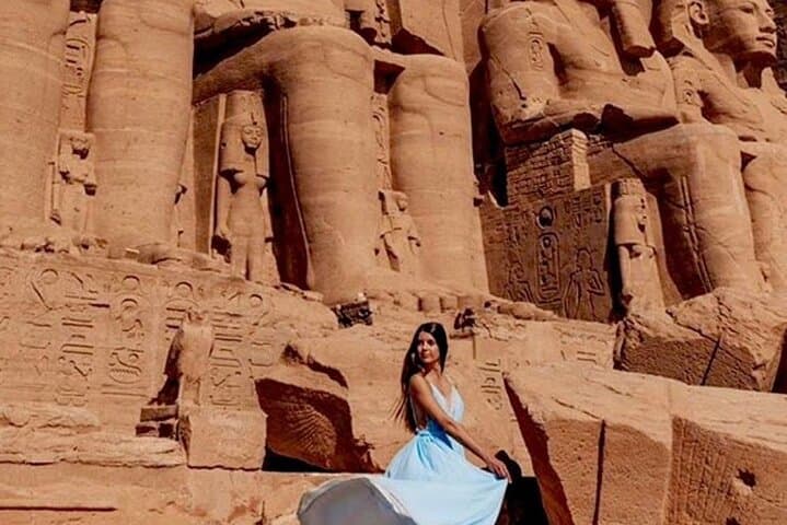 Luxor to Abu Simbel Private Tour with Tickets & VIP Access