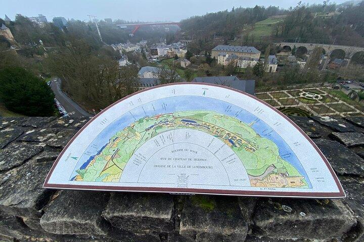Gibraltar do Norte Tour Autoguiado do Luxemburgo com o app