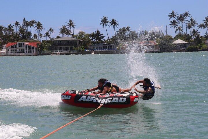 15 minutters privat bumper-tube-tur på Koko Marina i Hawaii Kai