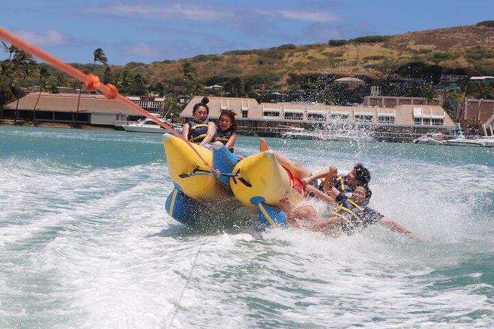 20 minutters bananbådtur på Koko Marina i Hawaii Kai