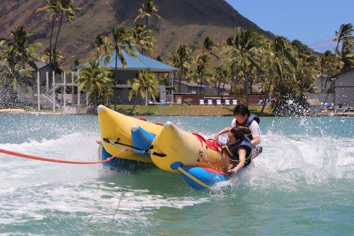 20 minutters bananbådtur på Koko Marina i Hawaii Kai