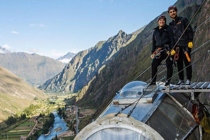 Cusco : Starlodge Sleepover Extreme mit Klettersteig - 2D/1N