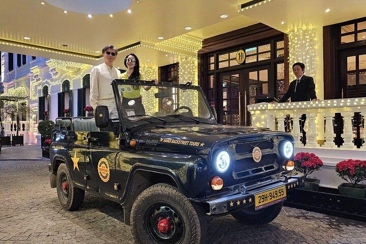 Jeep Tour Saigon By Night: FRUTOS DO MAR FRESCOS, COMIDA DE RUA E SKY BAR
