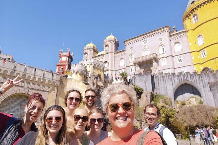 Group to Palácio da Pena, Sintra, passby Regaleira, Roca Cascais