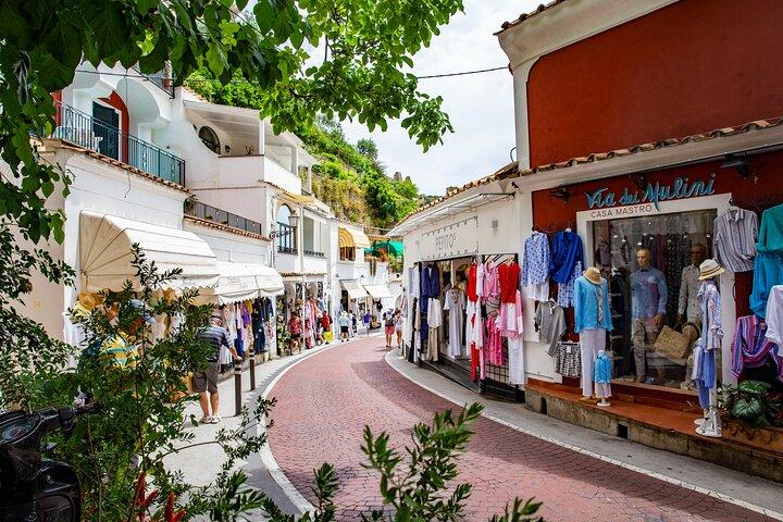 Tour di gruppo Capri via terra e mare da Salerno, Amalfi e Positano