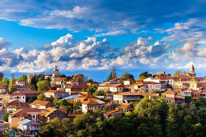 Kakheti, cidade do amor Sighnaghi Bodbe Monastery Tour de Tbilisi