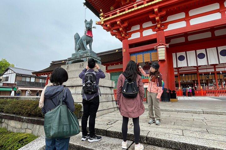 Kyoto-Rundgang zum Fushimi Inari-Schrein und Tofukuji-Tempel