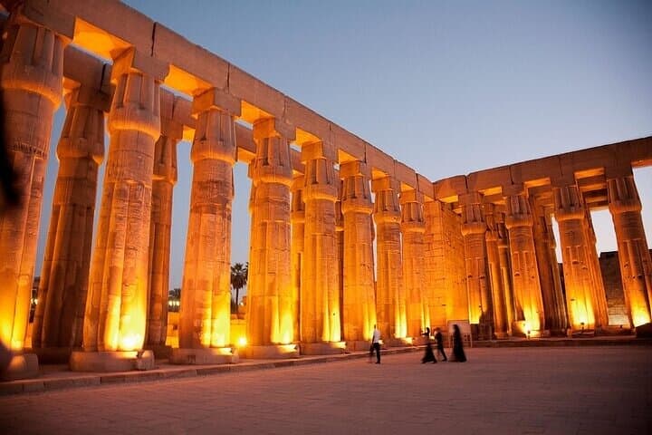 Private half Day Tour to East Bank in Luxor with Nile boat trip