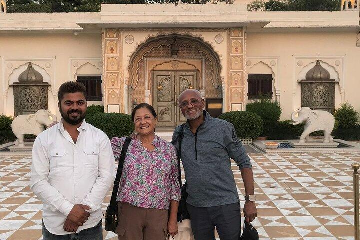 Tour di Jaipur con Tempio delle scimmie e Block Print Experience