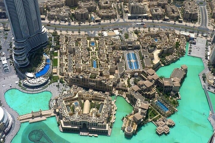 At the top burj khalifa dubai ticket with cafe treat
