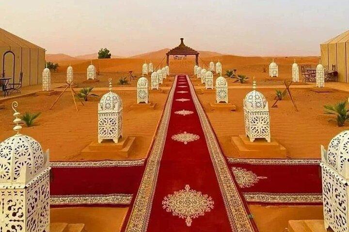 Marrakech : Excursion de 3 jours dans le désert du Sahara à Merzouga et Camel Trek