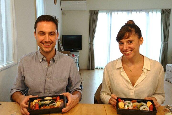 Excursão caseira de sushi e supermercado em Kamakura