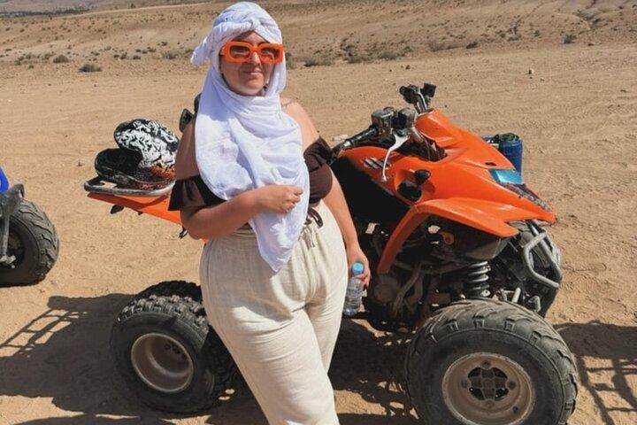 Quad Bike, Camel Ride, Dinner with Show & sunset in Agafay Desert