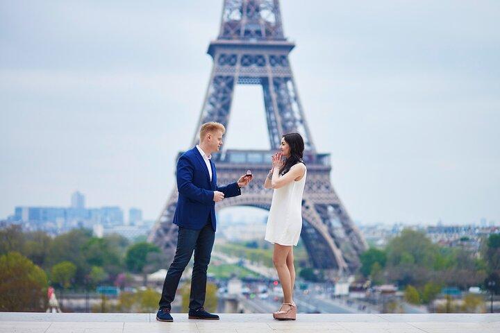Parijs Privé Romantische Fotoshoot voor Koppels