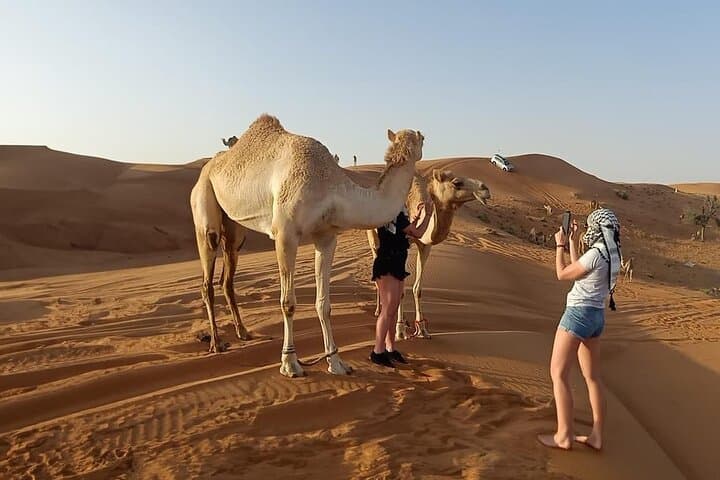 Private Morning Desert Safari Dubai with Dune Bashing & Sandboard
