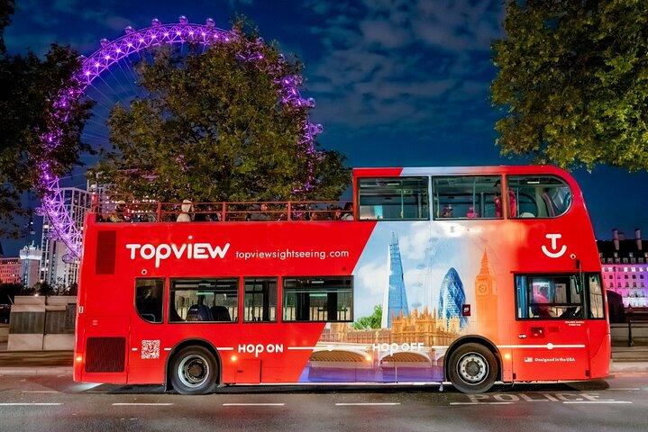 TopView®ロンドンナイトツアー: シティ・ライツを見る