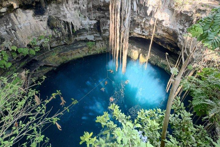 Excursion privée en VW Coccinelle à Chichen Itza, Cenote et Valladolid