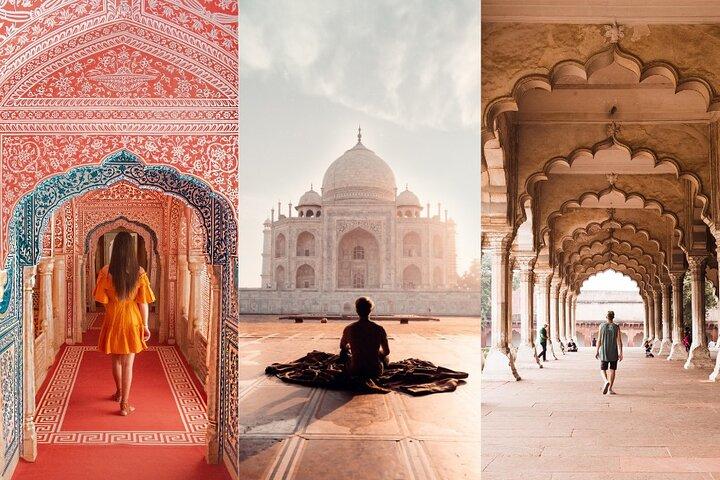 4-dagars privat Golden Triangle Tour: Delhi, Agra & Jaipur med bil