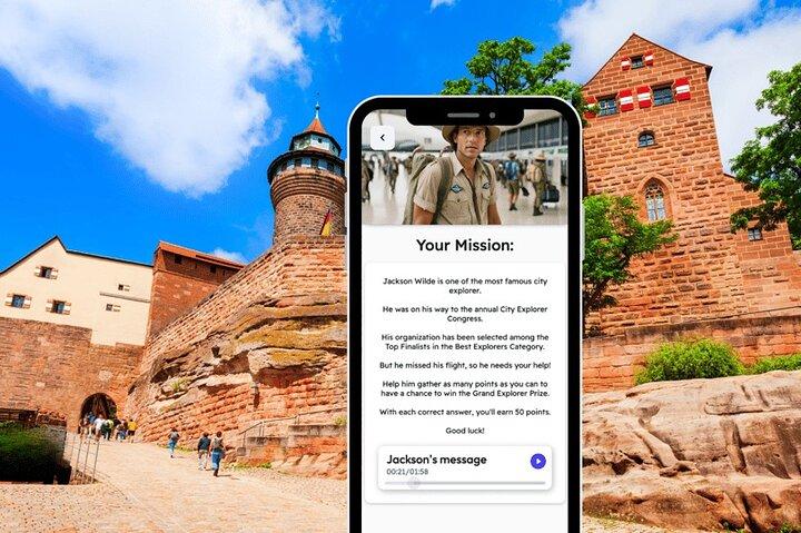 Nuremberg Exploration Game and City Tour on your Phone