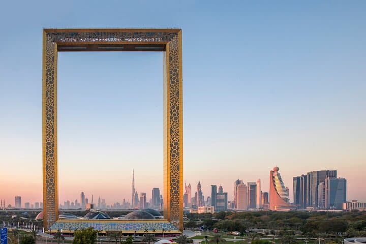 Dubai City Tour: Frame Tickets, Creek, Souks, Blue Mosque & Abra