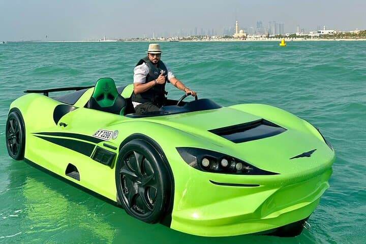 Dubai Jetcar Ride 30 Min + Burj Al Arab View + Free Snacks