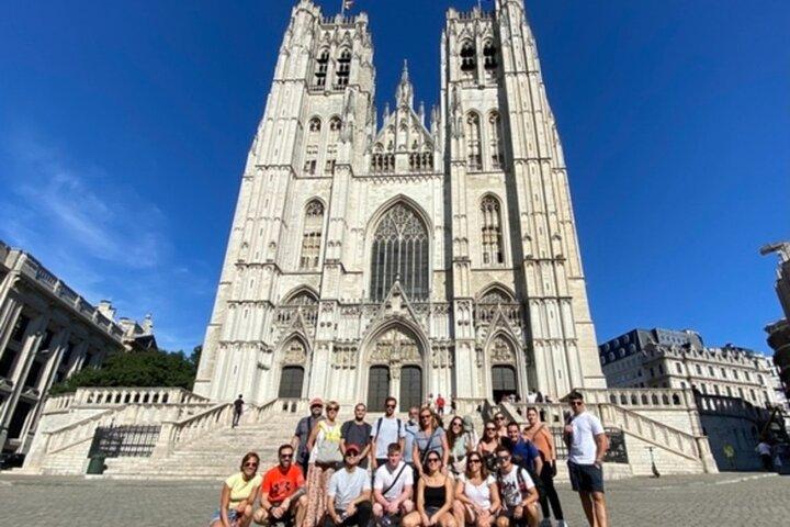 Wandeltocht Brussel met gids plus PDF