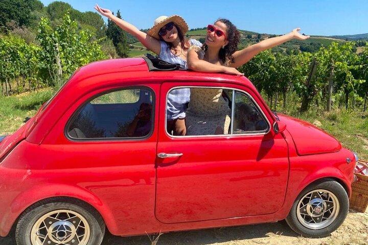 Privé Toscane & San Gimignano par Exclusive Vintage Fiat 500