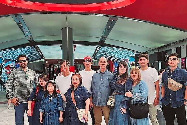 Visite de la ville d'Abou Dhabi avec billets pour Ferrari World