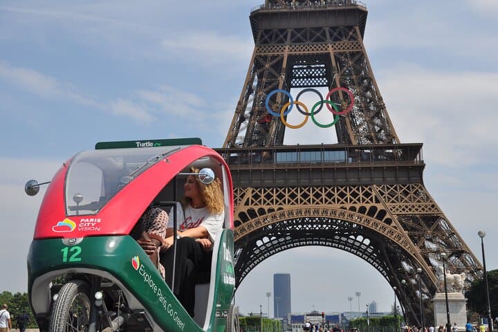The Best of Paris in Private Rickshaw bike