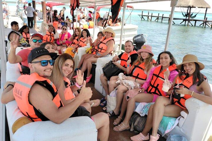 Expérience nature dans la lagune de Bacalar et cenote au départ de Playa del Carmen
