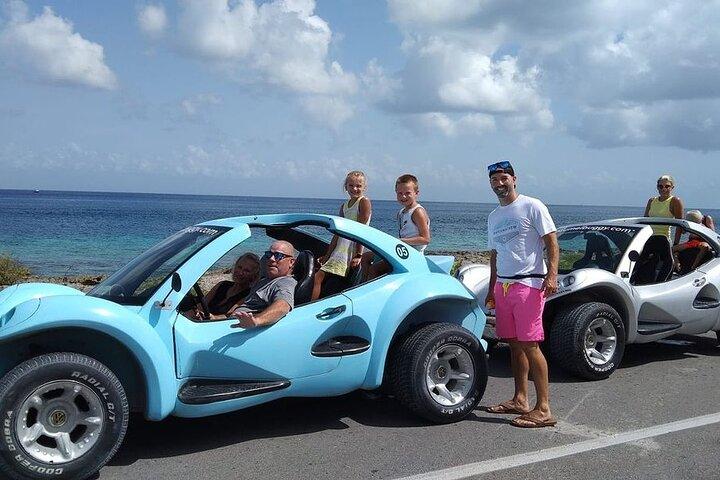Tour rond het eiland Cozumel in leuke buggy's