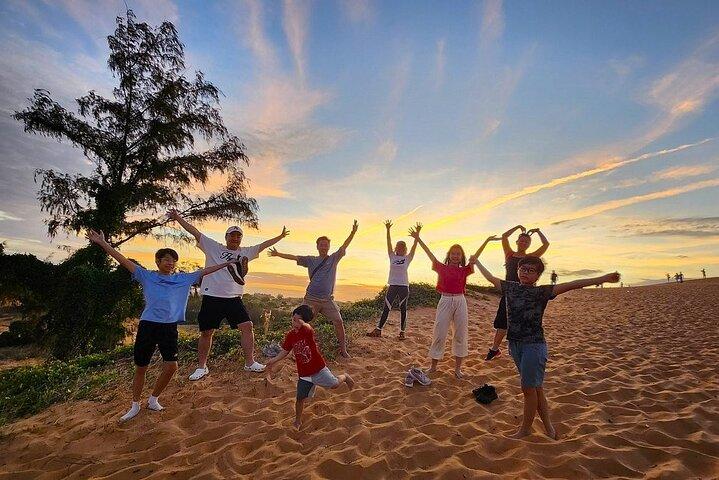 Udforsk Mui Ne: White & Red Sand Dunes Dagstur fra Ho Chi Minh