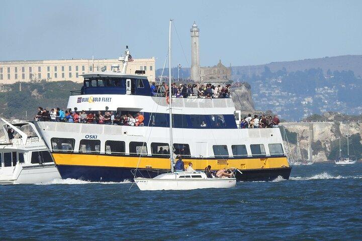 O melhor de SF: Alcatraz Island, Ferry, e 72h Hop-on Hop-off Tour de ônibus