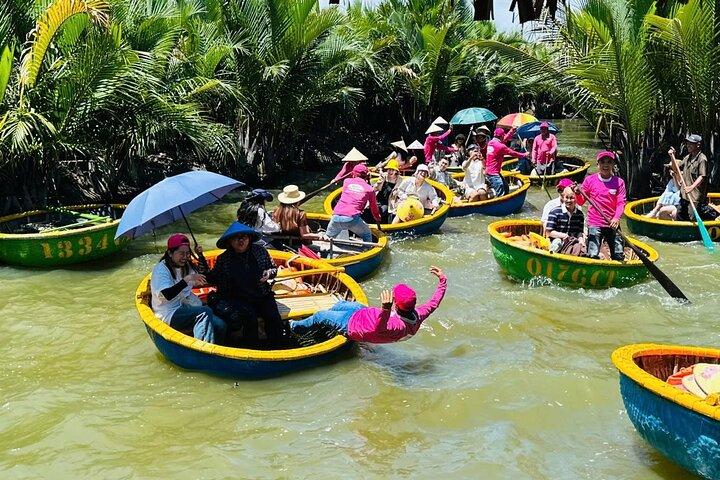 Cam Thanh Coconut Basket Båt och matlagningskurs Hoi An Day Tour