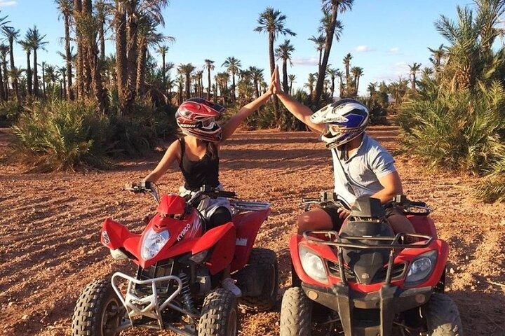 Marrakech palmeraie Quad Bike Experience with transfers