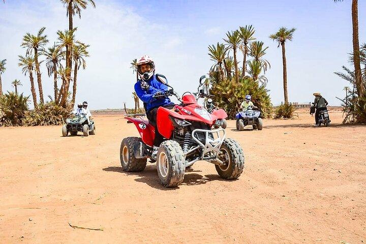 Marrakech palmeraie Quad Bike Experience with transfers