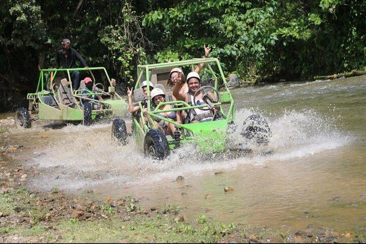 Buggy og Zipline aktivitet i Punta Cana