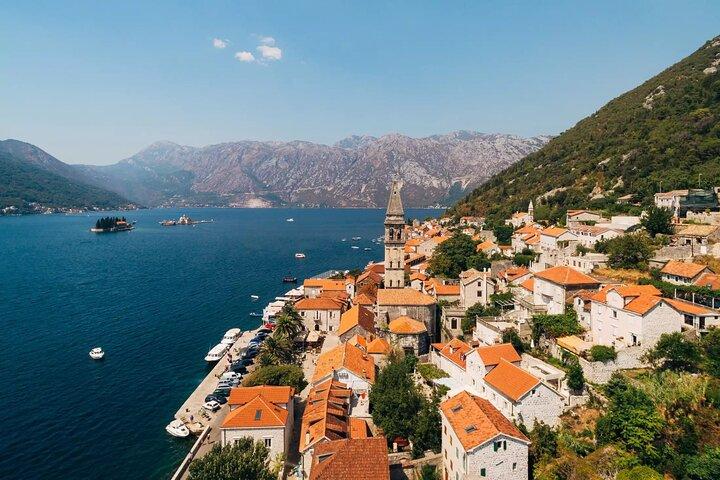 Volledige dag Boka baai, Onze Lieve Vrouw van de Rotsen, Perast, Oude stad Tour