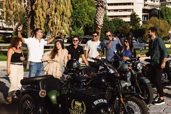 Half Day Sidecar Private Tour to Cape Sounio & Temple of Poseidon