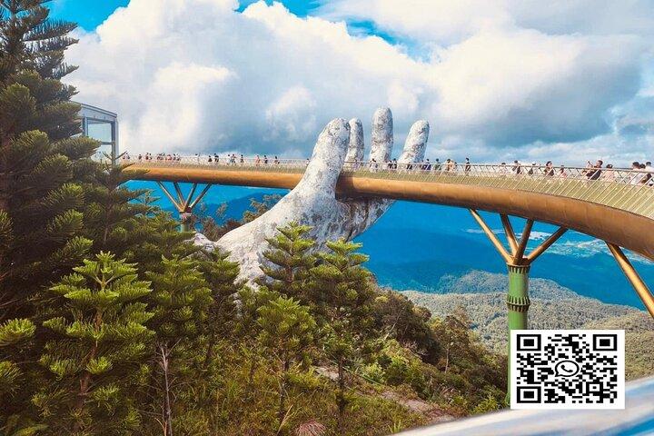 Privétransfer BA NA HILL GOUDEN BRUG van Da NANG Round Trip