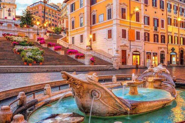 Fiumicino Airport Arrivals Privater Transfer Frei mit privaten halbtägigen Tour von Rom