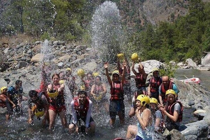White Water Rafting Adventure at Dalaman River from Fethiye
