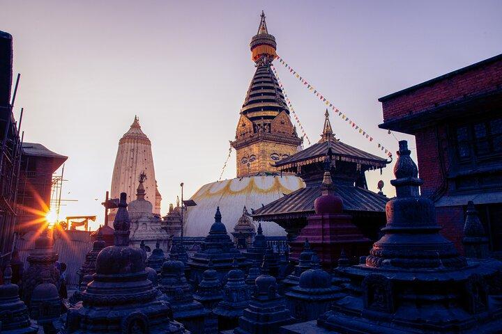 Visita guidata al Tempio delle Scimmie di Swoyambhunath