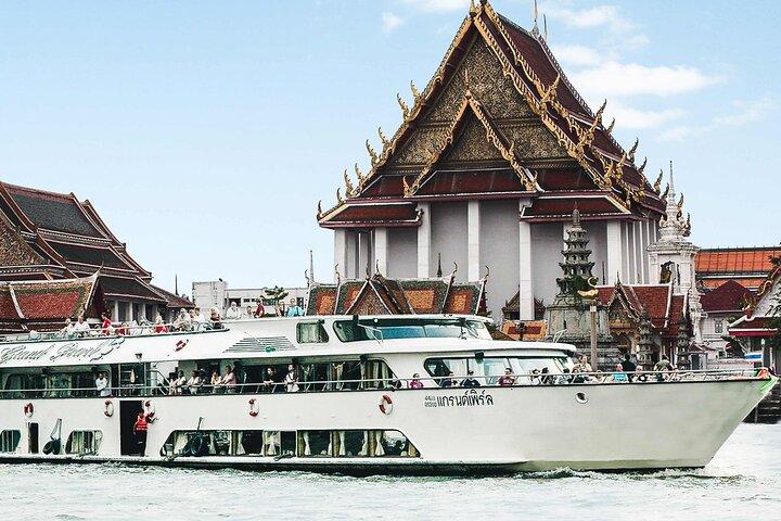 Maravilhas Antigas de Ayutthaya com o Return Scenic River Cruise