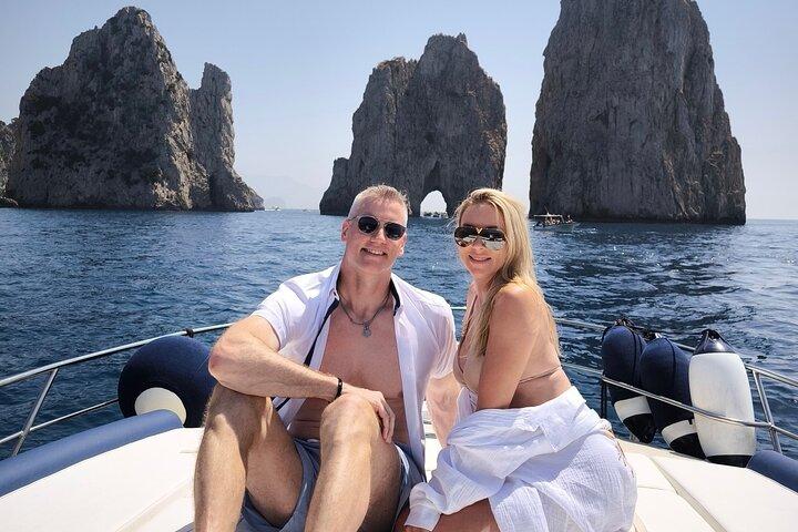 Excursão exclusiva de barco privado a Capri a partir de Positano
