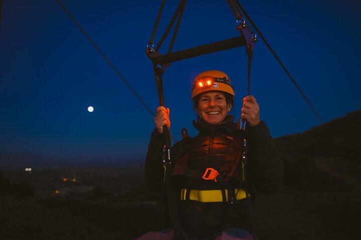 Moonlight Zipline Tour nær Santa Barbara