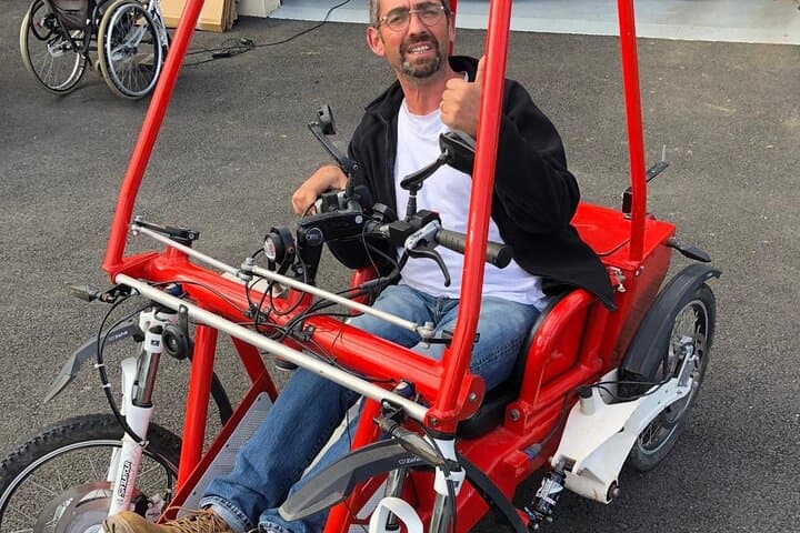 Electric 2-wheeler tour of the Chateau Park and Gardens