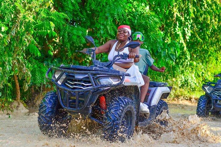 Visite en VTT 4x4 : Cave Swim & Cultural Experience