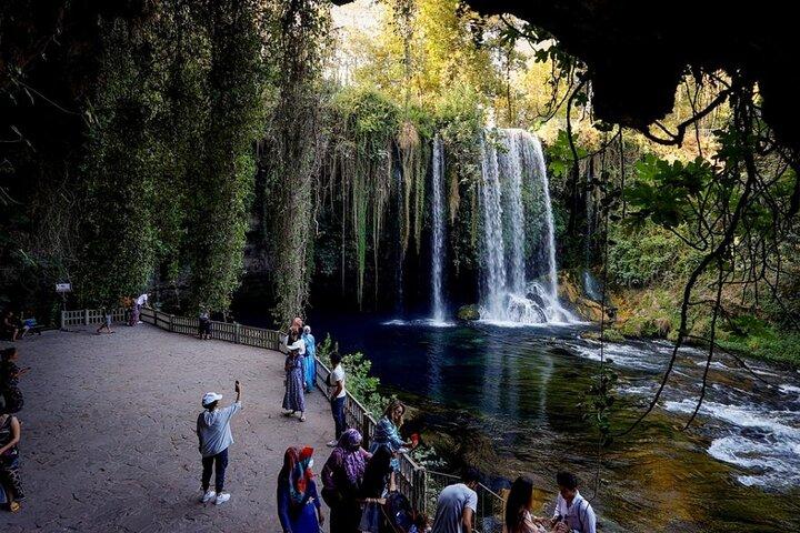 Visite privée d'Antalya avec trois cascades au départ de Belek